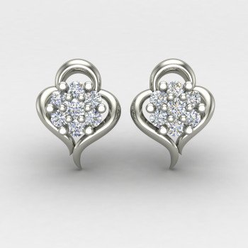 Cluster Stud Earring