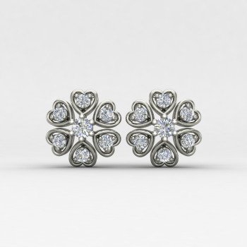 Silver Heart Earring