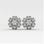 Silver Heart Earring