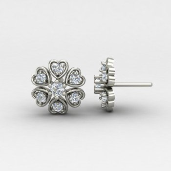 Silver Heart Earring Silver Heart Earring