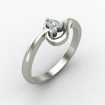 Heart Ring Silver