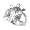 Silver Tortoise Ring