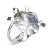 Silver Tortoise Ring