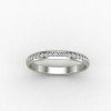Unisex Wide Silver Band Ring