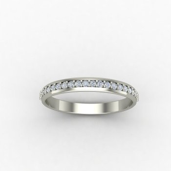 Unisex Wide Silver Band Ring