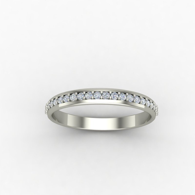 Unisex Wide Silver Band Ring