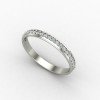 Unisex Wide Silver Band Ring