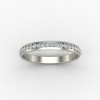 Unisex Wide Silver Band Ring