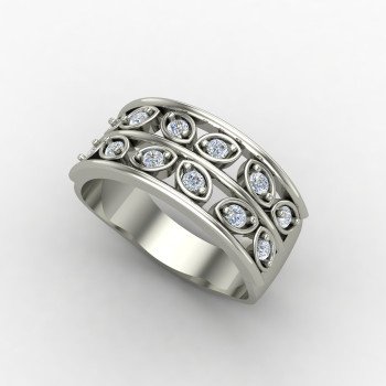 Artisan Handcrafted Silver Band Ring