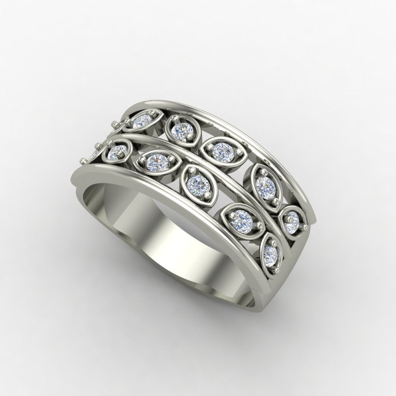 Artisan Handcrafted Silver Band Ring Artisan Handcrafted Silver Band Ring