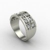 Artisan Handcrafted Silver Band Ring Artisan Handcrafted Silver Band Ring
