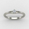 Women Silver Teenage Ring