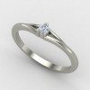 Women Silver Teenage Ring