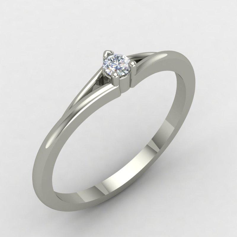 Women Silver Teenage Ring