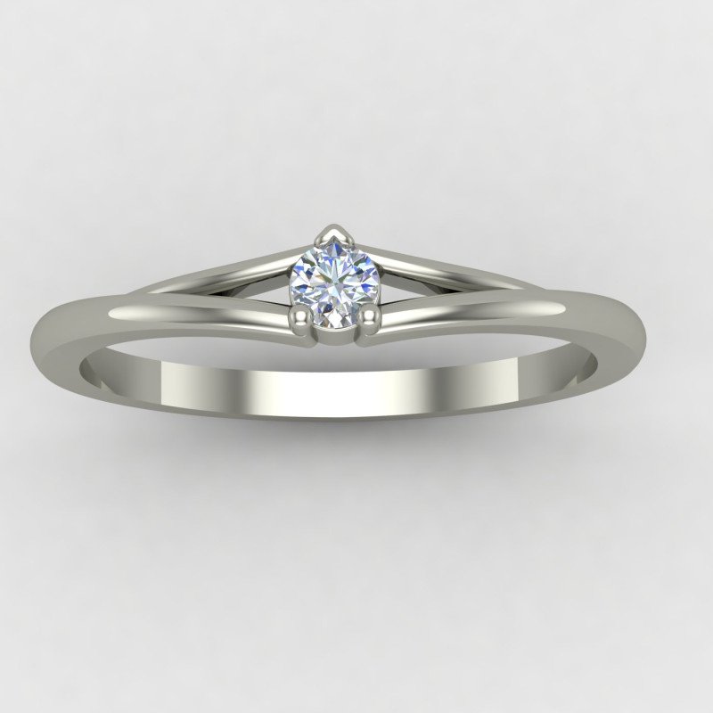 Women Silver Teenage Ring