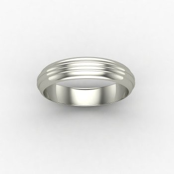 Plain Silver Band Ring