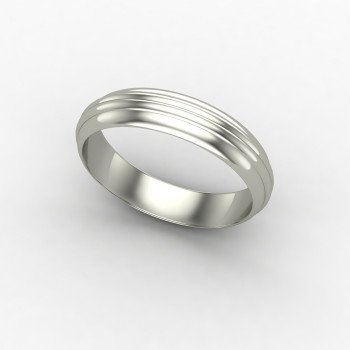 Plain Silver Band Ring