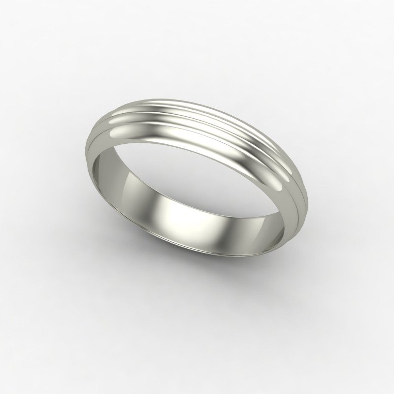 Plain Silver Band Ring Plain Silver Band Ring