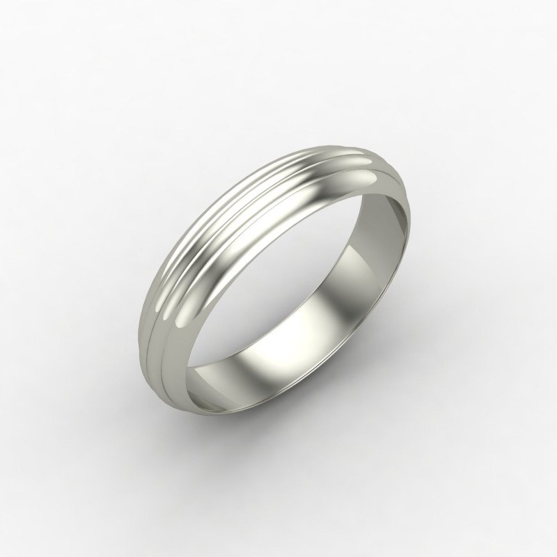Plain Silver Band Ring Plain Silver Band Ring
