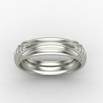Silver Band Ring for Proposal