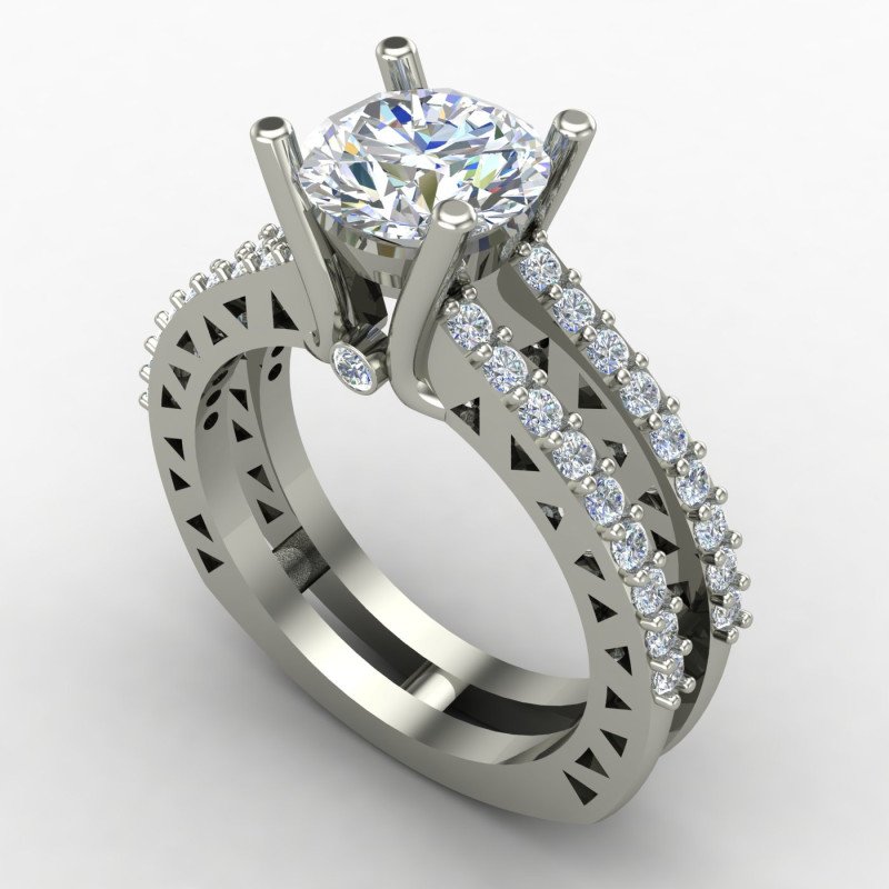Bridal Solitaire Ring