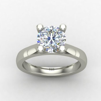 2 Carat Solitaire Engagement Ring