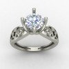 Solitaire Silver Ring