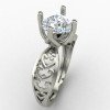 Solitaire Silver Ring