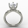 Solitaire Silver Ring