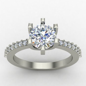 Single Solitaire Diamond Ring