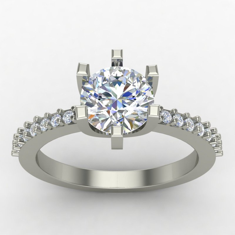 Single Solitaire Diamond Ring