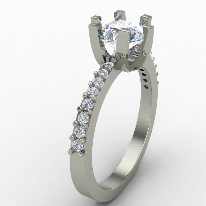 Single Solitaire Diamond Ring