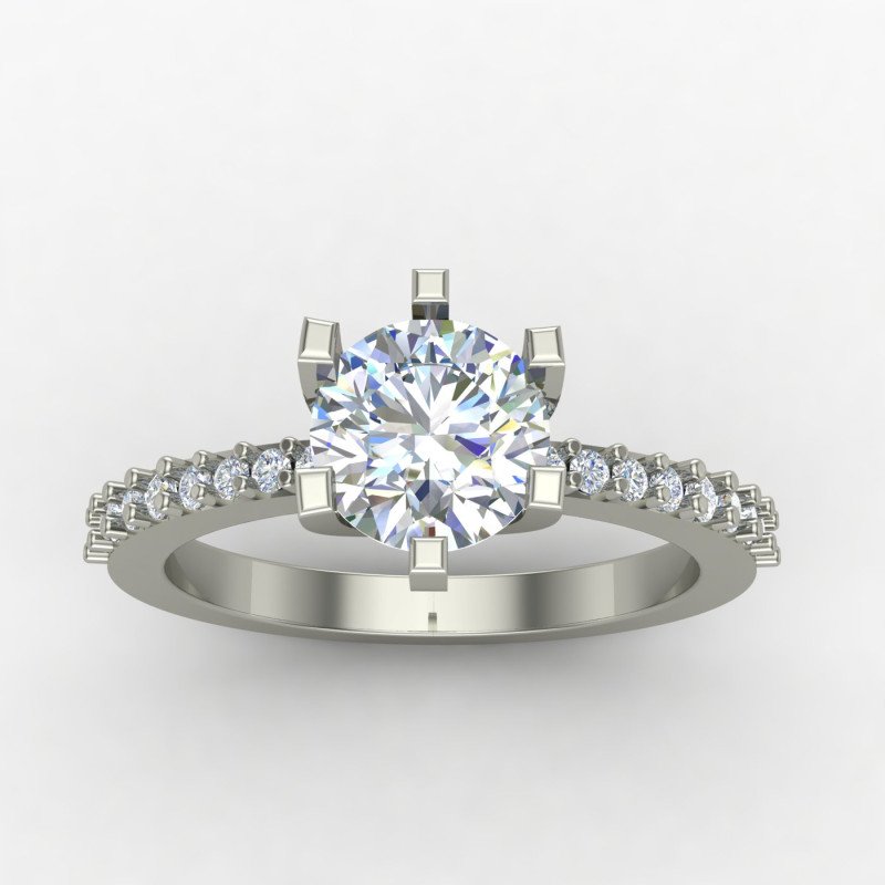 Single Solitaire Diamond Ring
