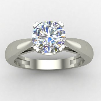 Single Solitaire Artificial Diamond Ring