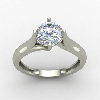 Round Solitaire Ring