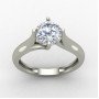 Round Solitaire Ring