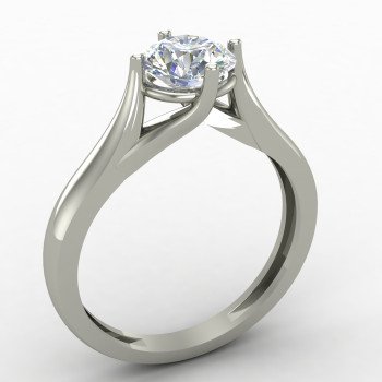 Round Solitaire Ring Round Solitaire Ring