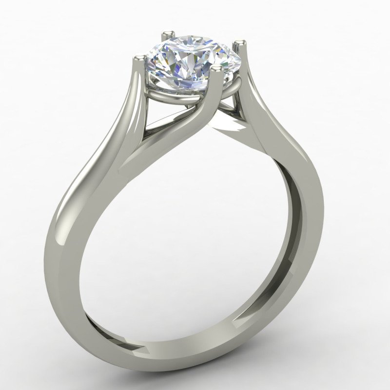 Round Solitaire Ring