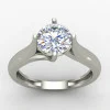 Round Solitaire Ring