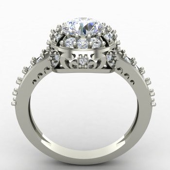 Silver Solitaire Engagement Ring Online Silver Solitaire Engagement Ring Online