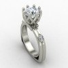 Sterling Silver Solitaire Ring