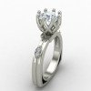 Sterling Silver Solitaire Ring