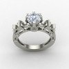 Preset Solitaire Ring