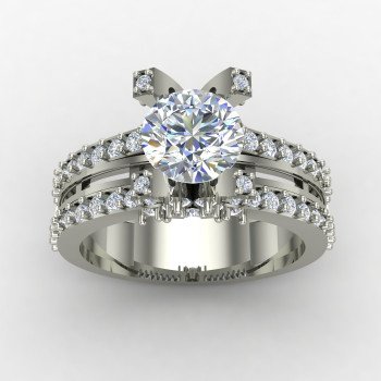 Gents Solitaire Engagement Ring