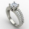 Unique Handcrafted Soliyaire Silver Ring Unique Handcrafted Soliyaire Silver Ring