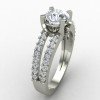Unique Handcrafted Soliyaire Silver Ring Unique Handcrafted Soliyaire Silver Ring