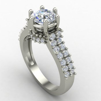 Best Soliyaire Silver Ring Best Soliyaire Silver Ring
