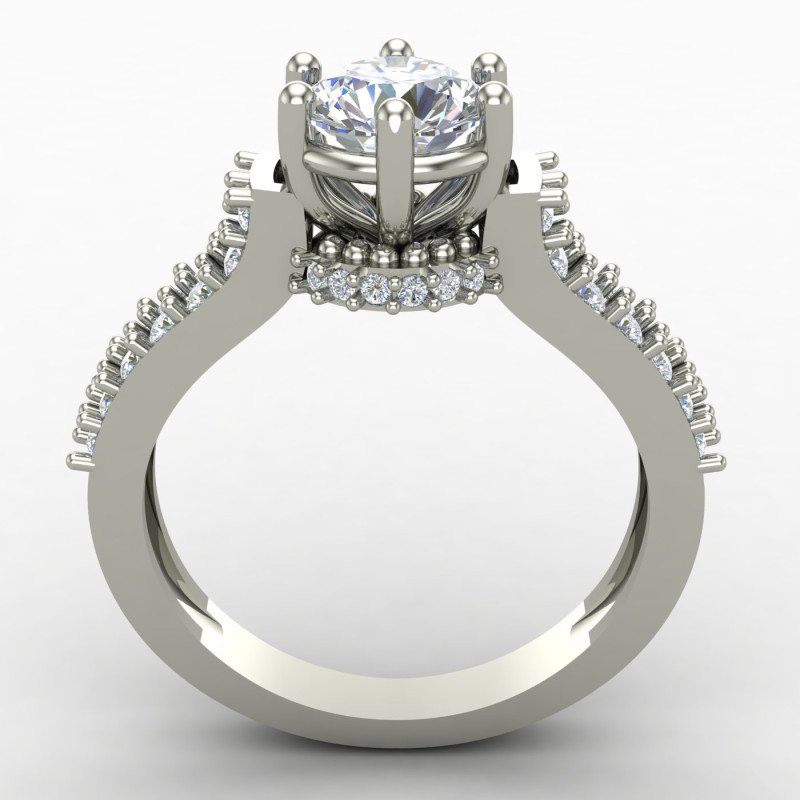 Best Soliyaire Silver Ring Best Soliyaire Silver Ring