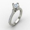 Lustre Solitaire Ring