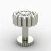 Sterling Silver Screw Nose Pin India